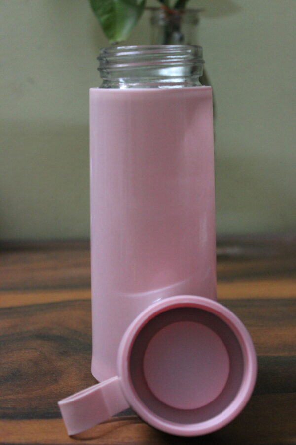 400ml Cute Glass Flask Bottle - Image 3