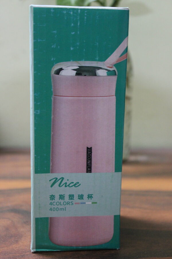 400ml Cute Glass Flask Bottle - Image 4